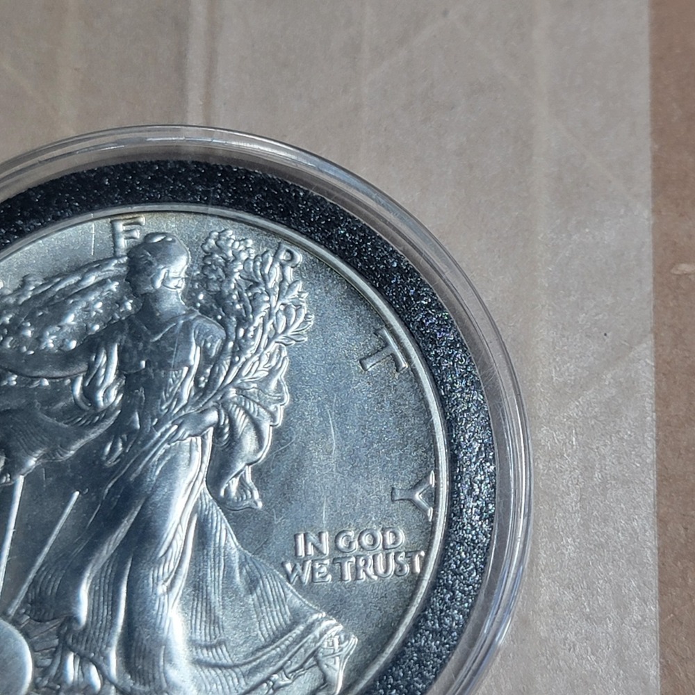 1988 Walking Liberty American Eagle 1oz .999 Fine Silver $1 Dollar USA Pics! - Picture 4 of 9